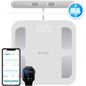 Balance de pesage Smart Pro avec poignée - Blanc