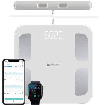 Smart Pro Weighing Scales with Handle - White