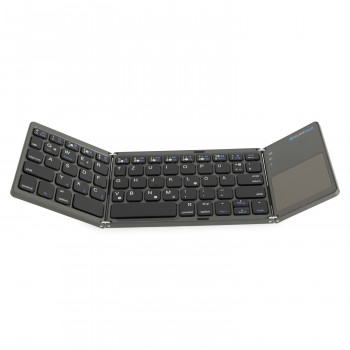 Foldable keyboard with touchpad - QWERTZ