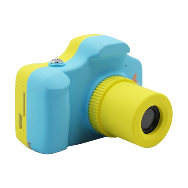 Appareil photo numérique pour enfants - Bleu - incluant Carte Micro SD 16 GB