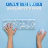 QWERTY Funk-Tastatur- und Maus-Set - Blau - 7