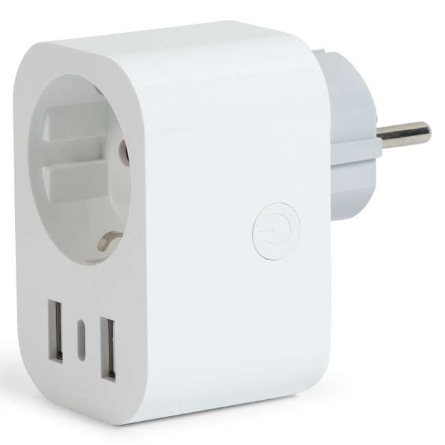 Smart WLAN Steckdose mit USB-A und USB-C Anschluss - Smart Steckdose