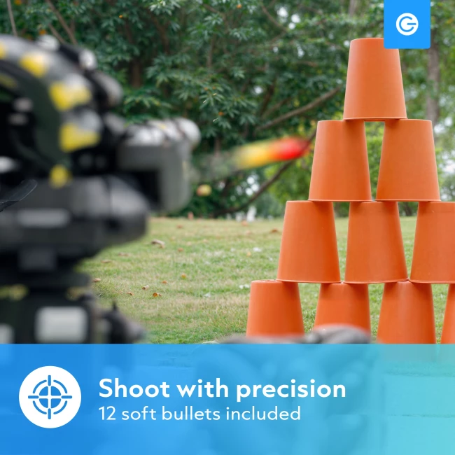 RC Car with Soft Bullet Gun