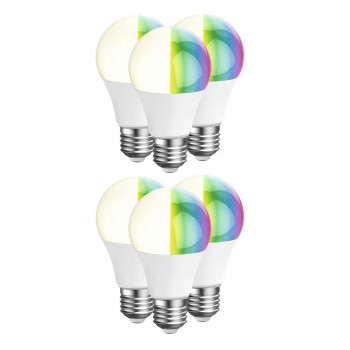 Wifi Smart LED Lamp E27 - 6 pièces