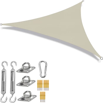 Triangle Shade Sail - Beige