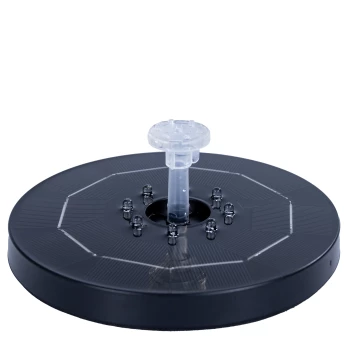 Solar Springbrunnen mit LED-Beleuchtung