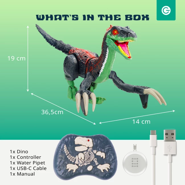 RC Bestuurbare Dino - Therizinosaurus