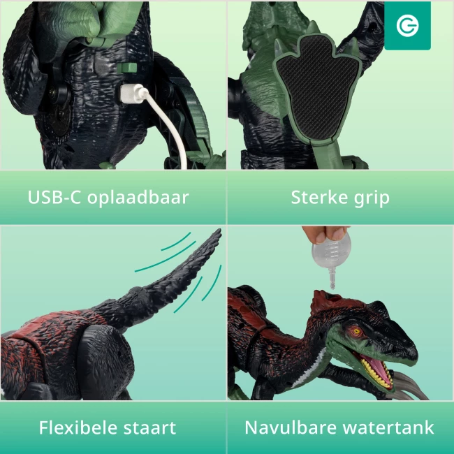 RC Bestuurbare Dino - Therizinosaurus