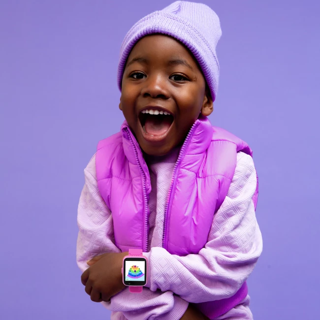 Montre Intelligente pour Enfants - Rose