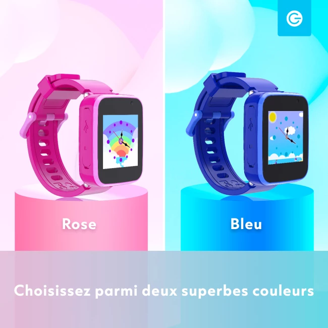 Montre Intelligente pour Enfants - Rose