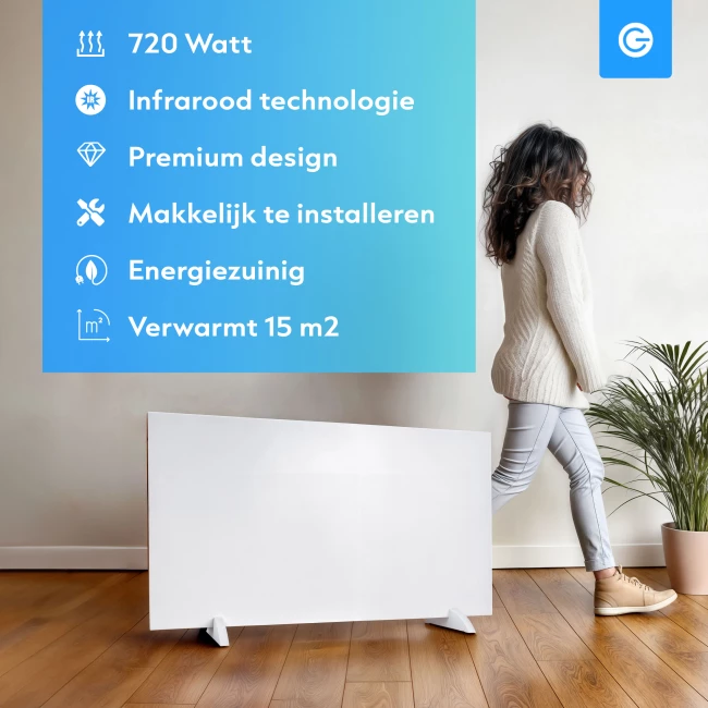 Infrarood Paneel - 720W - Premium