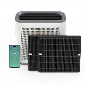 Smart Air Purifier XL with App - Combideal with 2x HEPA filter