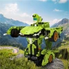 Bouwstenen Set Robot Auto - Groen - 4