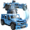 Building Blocks Set Robot Car - Blue - 1