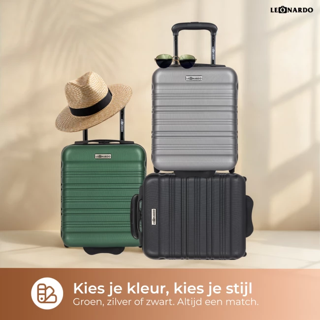 Handbagage Koffer kopen? | 25L inhoud | Bestel nu! - Silvergear