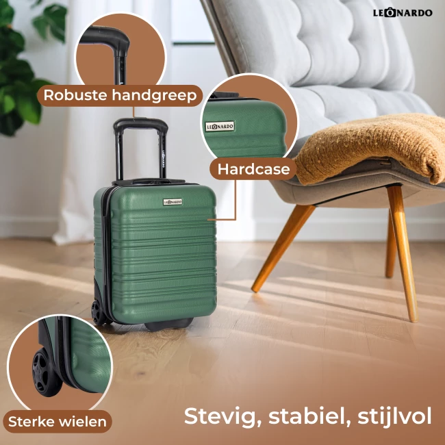 Handbagage Koffer kopen? | 25L inhoud | Bestel nu! - Silvergear