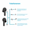 Bluetooth In-ear Noise Cancelling Oordopjes - Zwart - 5