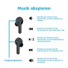 Bluetooth In-Ear Noise Cancelling Kopfhörer - Schwarz - 5