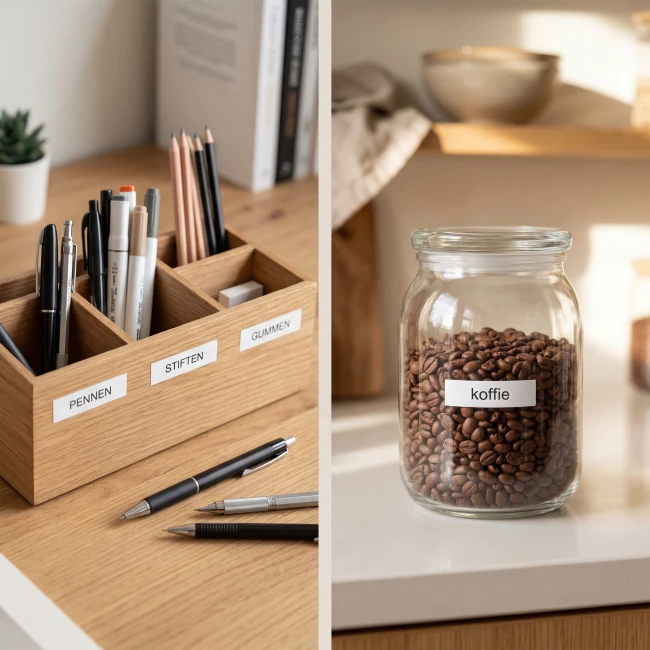 Nachfüllpacks Fichero Etikettendrucker - 14 x 30mm - Farbe Mix - 6 Etikettenrollen