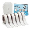 14×40 mm – 3 white, 3 transparent