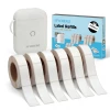 14×50 mm – 3× white, 3× transparent
