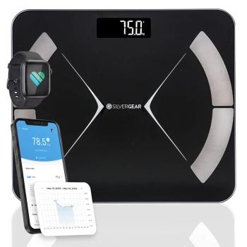 Slimme Bluetooth Weegschaal - Zwart