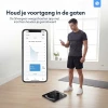 Smart Bluetooth Körperfettwaage - Schwarz - 8