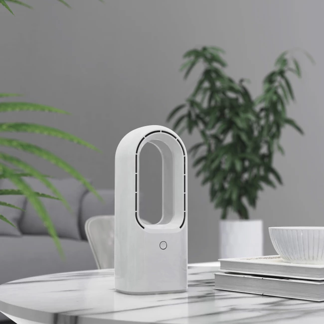Bladloze Ventilator met LED Verlichting
