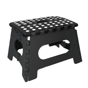 Foldable Step Stool - Black