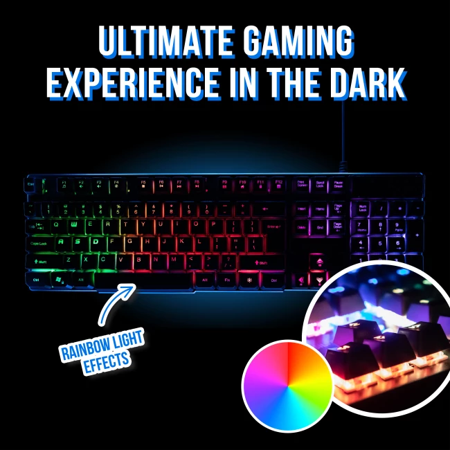 Gaming Keyboard RGB LED
