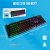 Gaming Tastatur RGB LED - QWERTY - 2