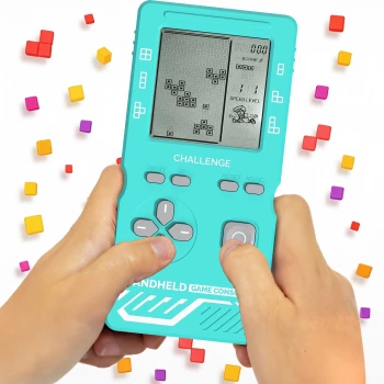 Retro Console Blokkenspel - Mintgroen
