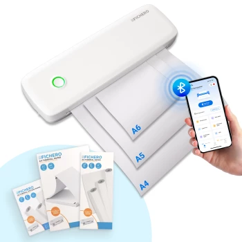 Thermodrucker - Kombi-Angebot mit 3x A4-Papierrollen, A4-Endlospapier und 5x A5-Stickerpapier