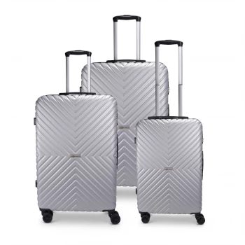 Set de Valises 3 Pièces - Argent