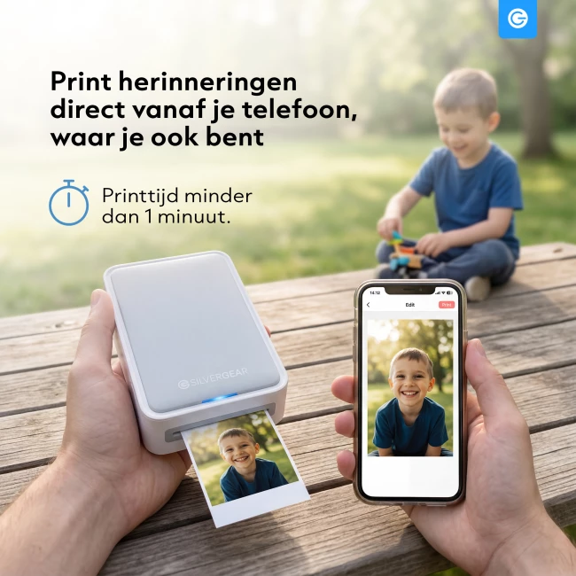 Mobiele Fotoprinter