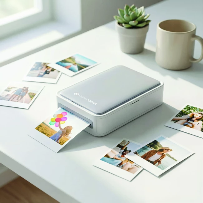 Recharges pour Imprimante Photo Mobile - Lot de 5 – 100 Feuilles Photo