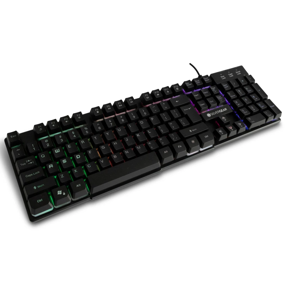 Gaming Tastatur, Maus und XXL Mauspad - RGB LED