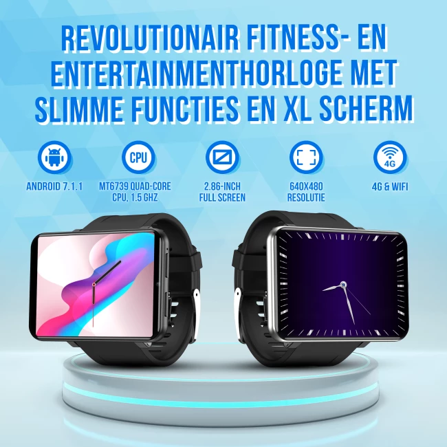Smartwatch XL - Zwart - 16GB