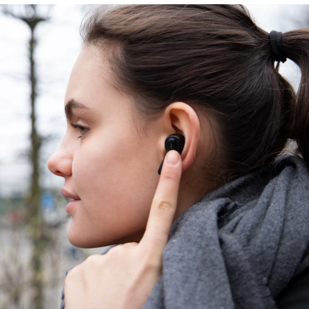 Bluetooth In-Ear Noise Cancelling Kopfhörer - Schwarz - 11